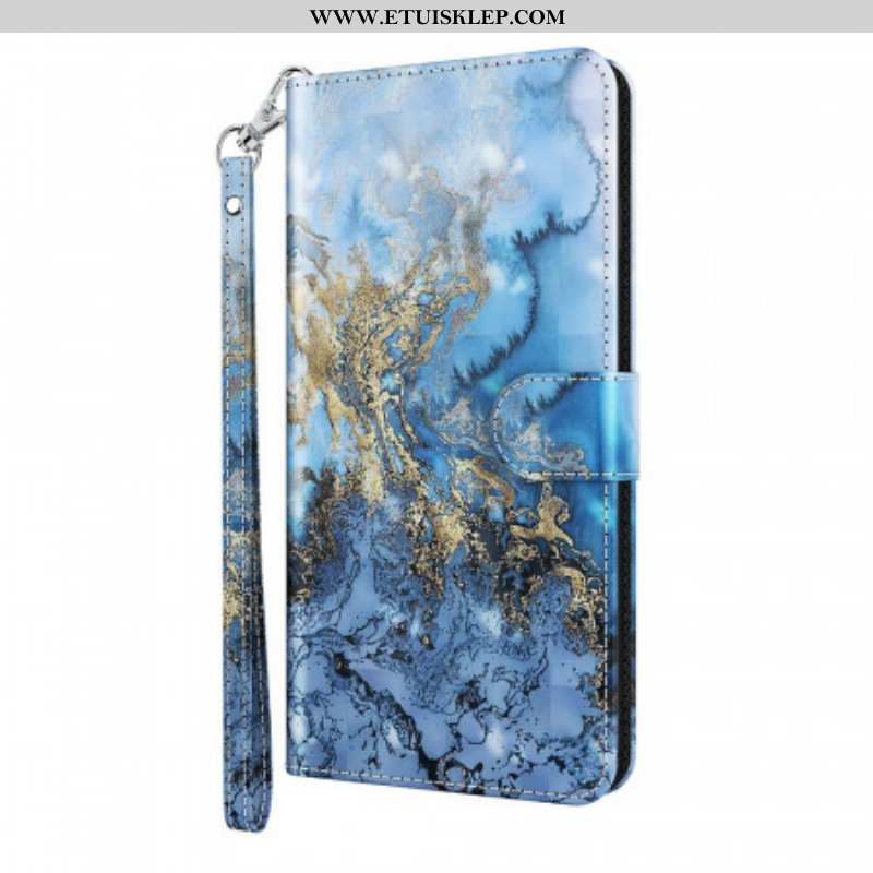 Etui Folio do Poco M4 Pro 5G Szalony Marmur